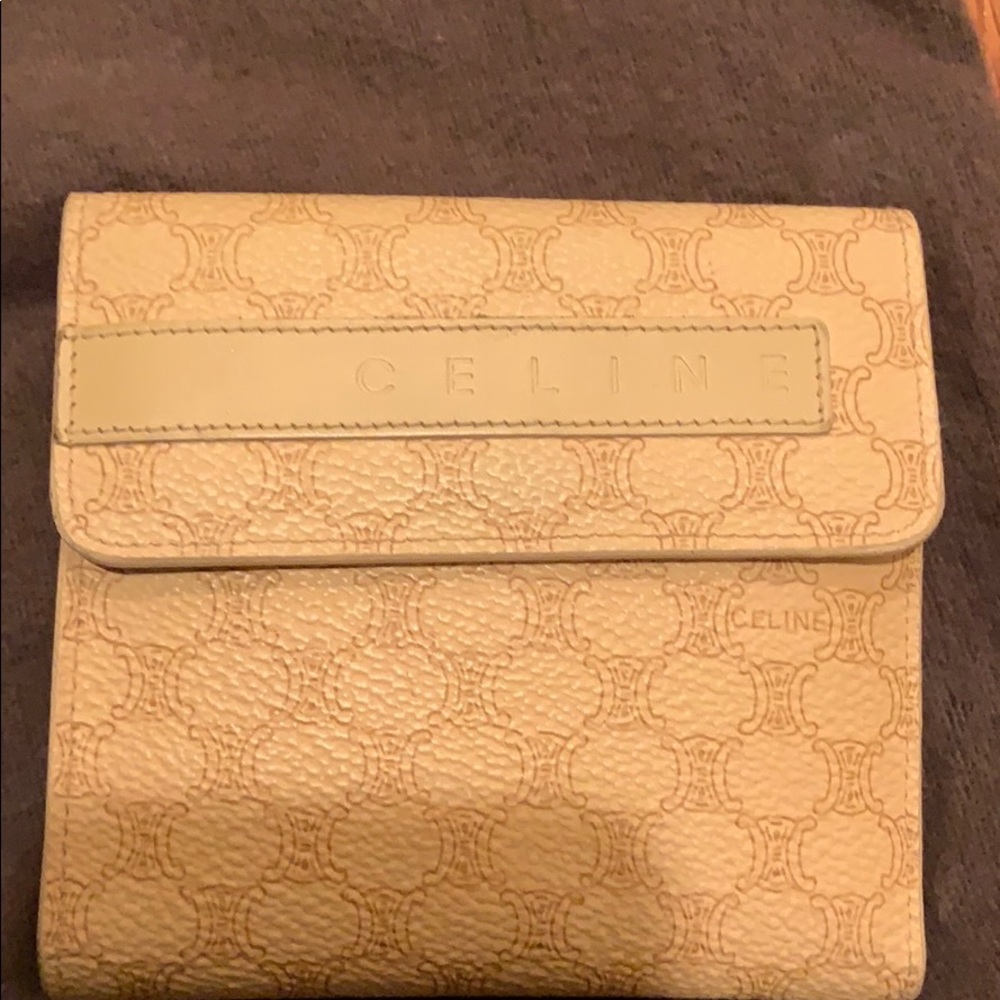 Celine Macadam Print Authentic Wallet - image 1